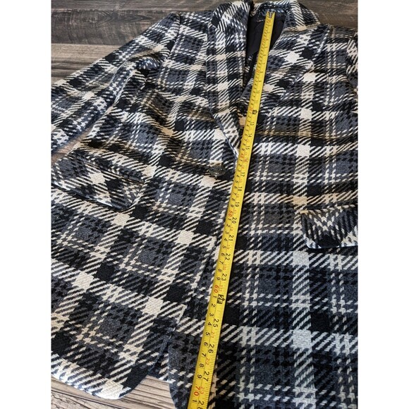 Elie Tahari Tweed Blazer XS Wool Blend Preppy Old Money Houndstooth NWT $325 - Picture 11 of 12